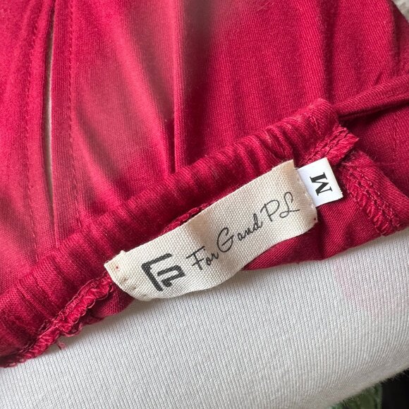 Red Sleeveless Tie Dress - Picture 8 of 8